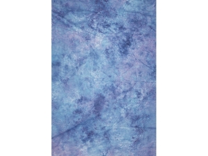 TŁO GNIECIONE 2,7x2,9m BATIK-sky blue -violet
