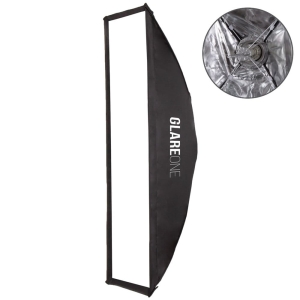GlareOne Softbox prostokątny szybki montaż Easy Fold 30x120 cm