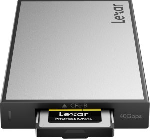 Professional Workflow USB4 Reader, support CFexpress 4.0 Type B