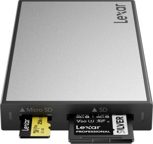 Professional Workflow USB 3.2 Gen2 Reader, UHS-I/UHS-II, support SD/MicroSD