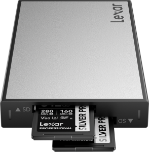 Professional Workflow USB 3.2 Gen2 Reader, UHS-II, support Dual slot SD Czytnik kart Lexar Professional Workflow Dual-Slot SD UHS-II
