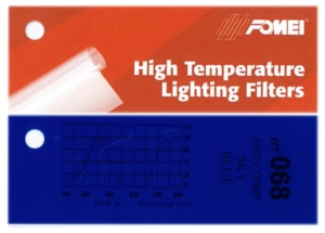 Filtr kolorowy HT-068 SKY BLUE 61x53cm