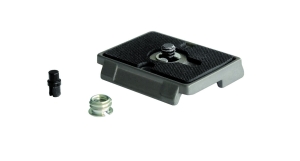 Manfrotto płytka 200PL prostokątna z gwintem 1/4" i adapterem 3/8"