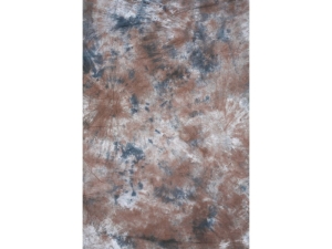 TŁO GNIECIONE 2,7x7m BATIK-braun-white-blue