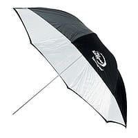 PARASOLKA EW-114 2w1 /BIAŁA/PÓŁPRZEŹROCZYSTA/