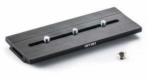 Gitzo Płytka QR długa typ D 3x1/4"+adapt 1/4"-3/8"