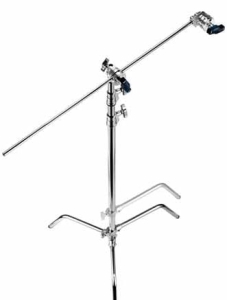 Avenger Zestaw C-Stand 33 z przesuwną nogą srebrny
