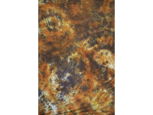 TŁO GNIECIONE 2,7x2,9m BATIK-brown-blue