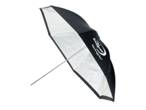 PARASOLKA EW-81 2w1 /PÓŁPRZEŹROCZYSTA/BIAŁA