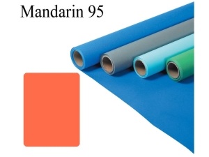 TŁO PAPIEROWE FOMEI 2,72X11m MANDARIN