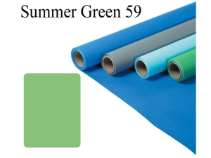 TŁO PAPIEROWE FOMEI 2,72X11m SUMMER GREEN
