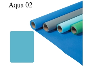 TŁO PAPIEROWE FOMEI 2,72X11M AQUA