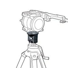 Manfrotto adapter na półkule 100mm i 75mm