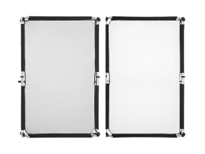 Fomei materiał - SILVER/WHITE 150X200 do QUICK-CLAP PANEL