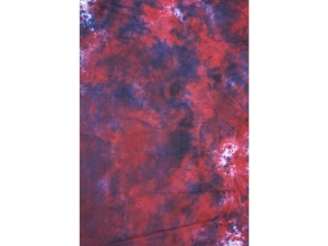 TŁO GNIECIONE 2,7x2,9m BATIK-red-white-black