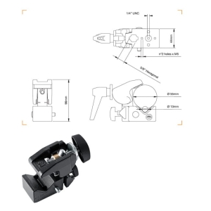 Manfrotto 635 Super-clamp