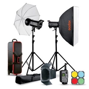 Zestaw lamp studyjnych Godox QSII 2xQS600II