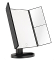 Lusterko do makijażu Humanas HS-ML04 z podświetleniem LED - czarne_03_HD.jpg