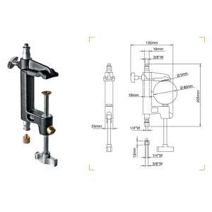 Manfrotto klamra 5-80mm Quick