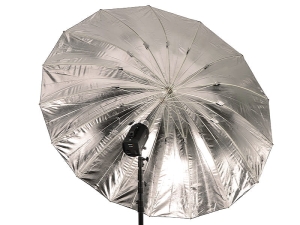 Fomei / Terronic Mega parasol studyjny  X-PARA BW-185CM czarny/srebrny