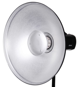 REFLEKTOR 55CM SILVER BEAUTY DISH