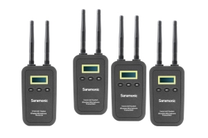 Sys. bezp. trans. dźwięku Saramonic VmicLink5 (RX+TX+TX+TX)