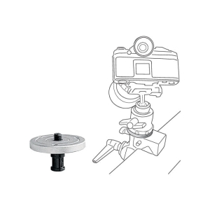 Manfrotto  platforma 208 z 3/8" na gniazdo 5/8"