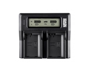NEWELL Ładowarka LCD Dual Charger do NP-FM50 / F960