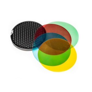 Quadralite Reporter filtry żelowe i grid